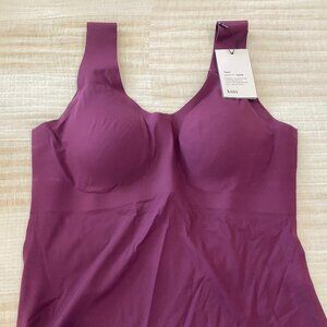 NWT Built-in Bra Purple Tank Beautiful Purple Color